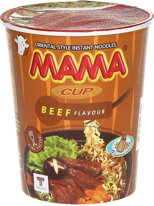 限时-买2送1--mama面 牛肉味杯面70g