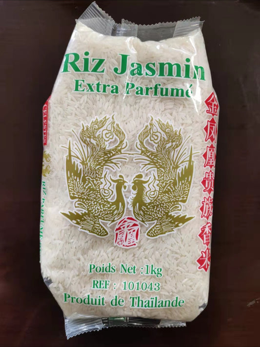 最好的香米 泰国金凤凰贵族香米1kg riz jasmin extra parfumé