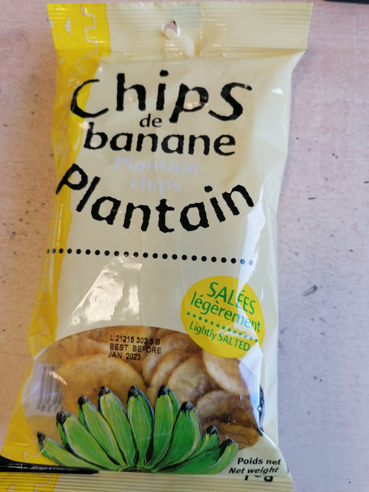 限时-买2送1--咸味非洲香蕉片70g chips de banane plantain